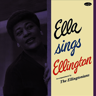Ella Fitzgerald — Ella Sings Ellington (Limited Edition) 앨범 커버
