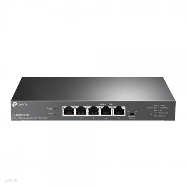 티피링크 TL-SG105PP-M2 5포트 데스크탑 스위치 4포트 POE＋＋