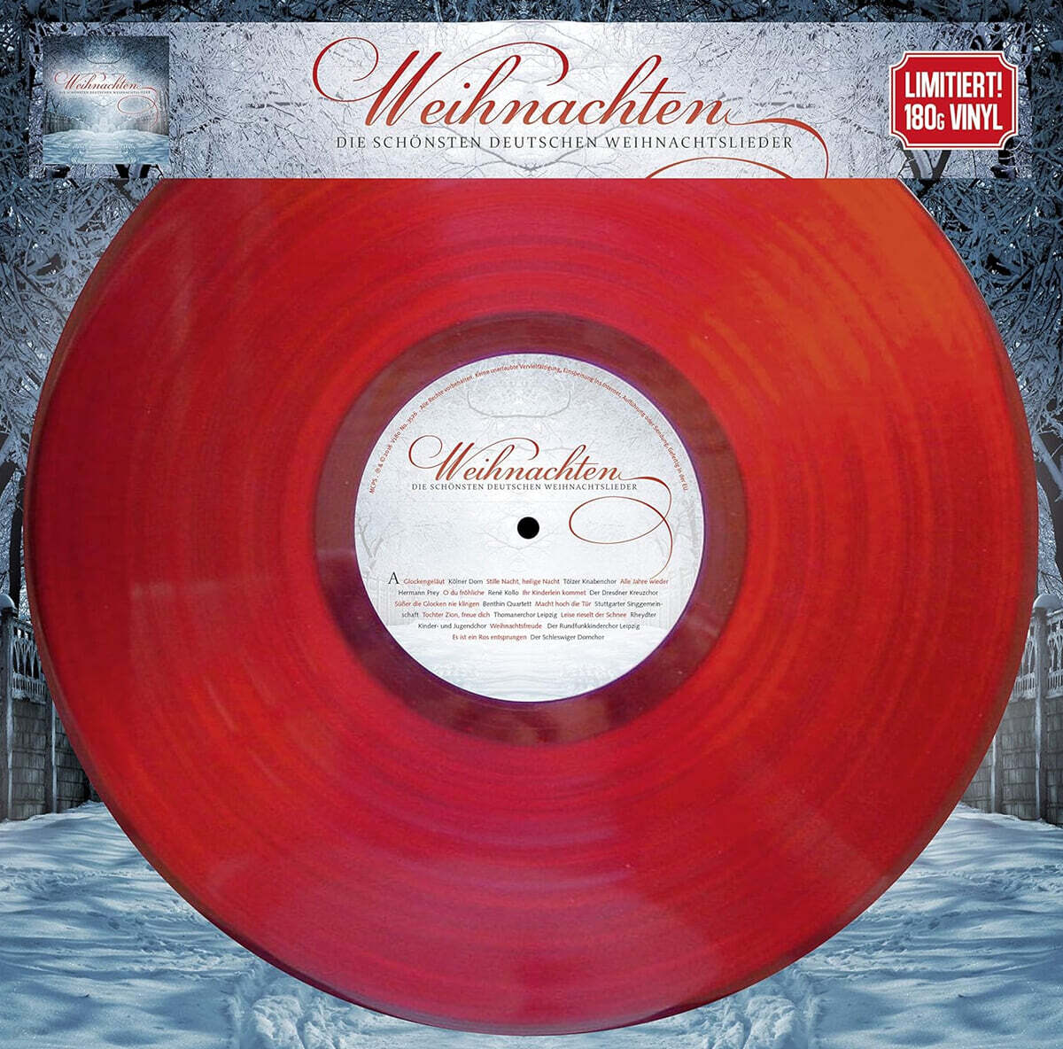 독일 인기 크리스마스 캐럴 모음집 (Die Schonsten Deutschen Weihnachtslieder) [레드 컬러 LP]