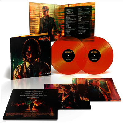 Tyler Bates & Joel J. Richard — John Wick: Chapter 4 (존윅 4/존 윅 4) (Soundtrack)(Score) 앨범 커버