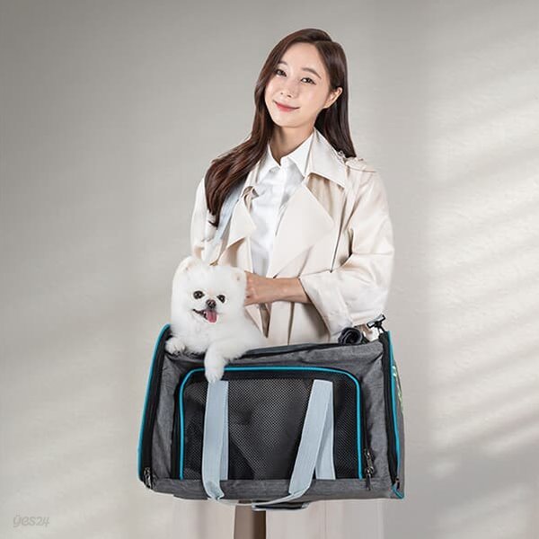 [레토] 강아지 이동가방 고양이가방 이동장 메쉬 슬링백 LDD-M02