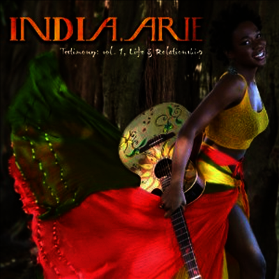 India. Arie — Testimony: Vol. 1, Life & Relationship (Gatefold Cover) 앨범 커버