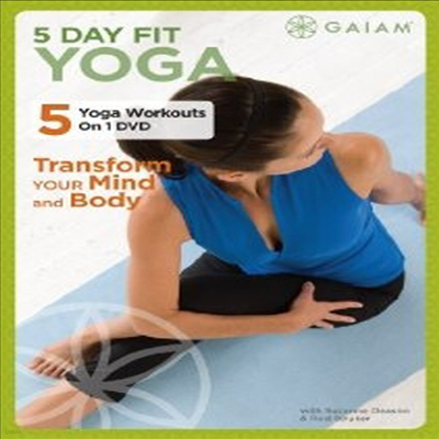 5 Day Fit Yoga (5   䰡) (ڵ1)(ѱ۹ڸ)(DVD)