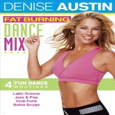 Denise Austin: Fat Burning Dance Mix (   ͽ) (ڵ1)(ѱ۹ڸ)(DVD)