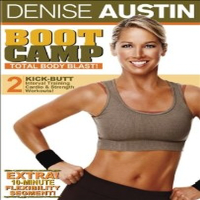 Denise Austin: Boot Camp - Total Body Blast (Ͻ ƾ Ʈķ) (ڵ1)(ѱ۹ڸ)(DVD)
