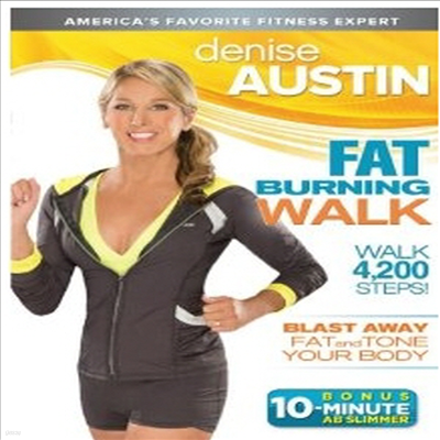 Denise Austin: Fat Burning Walk (  ũ) (ڵ1)(ѱ۹ڸ)(DVD)
