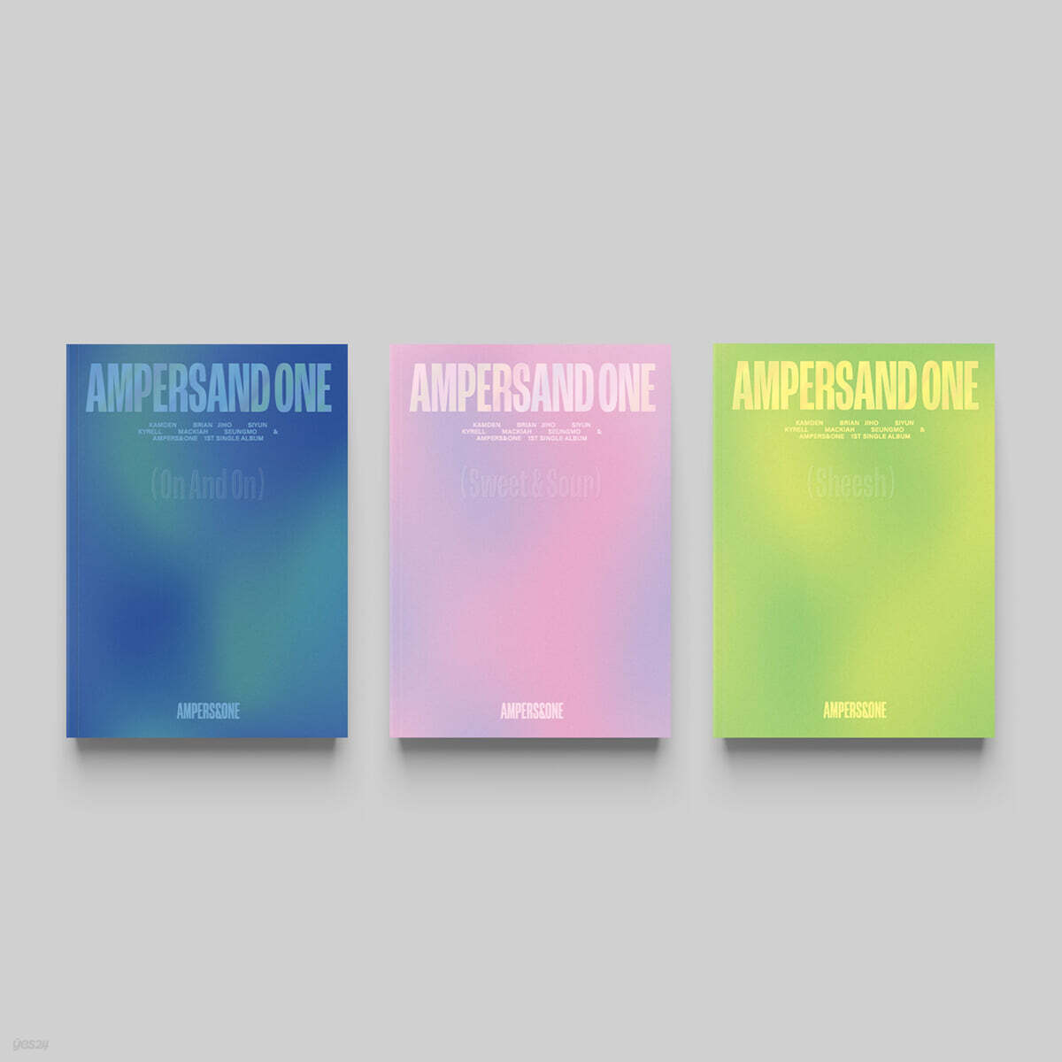 앰퍼샌드원 (AMPERS&ONE) - 싱글앨범 1집 : AMPERSAND ONE [3종 SET]