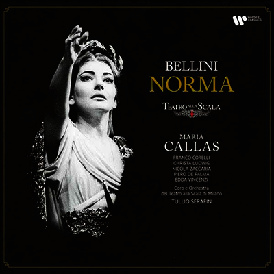 Maria Callas — 벨리니: 오페라 '노르마' (Bellini: Opera 'Norma') - Maria Callas 앨범 커버