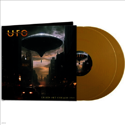 UFO — Lights Out Chicago 1980 앨범 커버