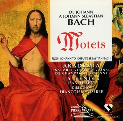 Bach : 바흐 가문의 모테트 (De Johann A Johann Sebastian Motets) - 라세레 (Francoise Lasserre) (France발매)