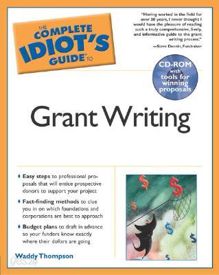 Complete Idiot's Guide to Grant Writing with CD (Audio)