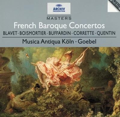 무지카 안티과 쾰른 - Musica Antiqua Koln - French Baroque Concertos [독일발매]