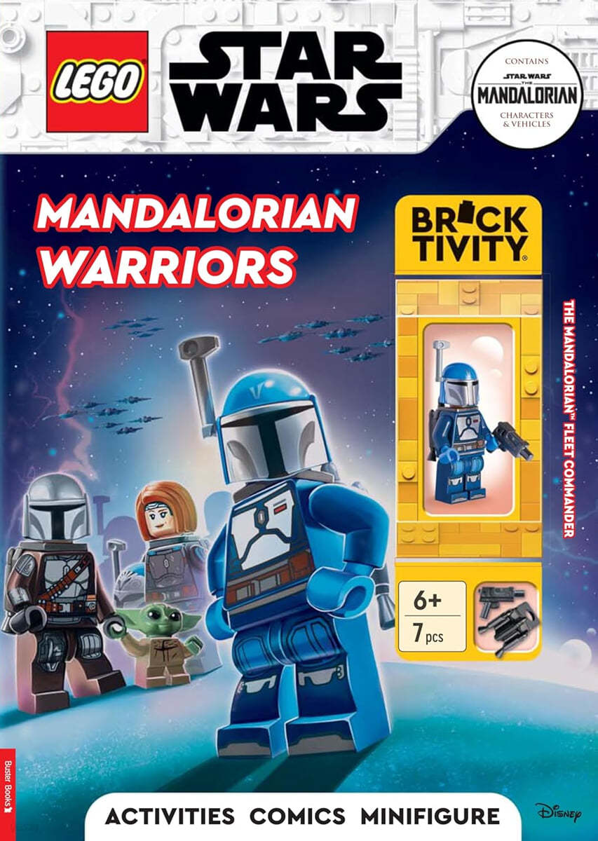 LEGO® Star Wars™: Mandalorian Warriors Activity Book (with Mandalorian Fleet Commander LEGO minifigure)