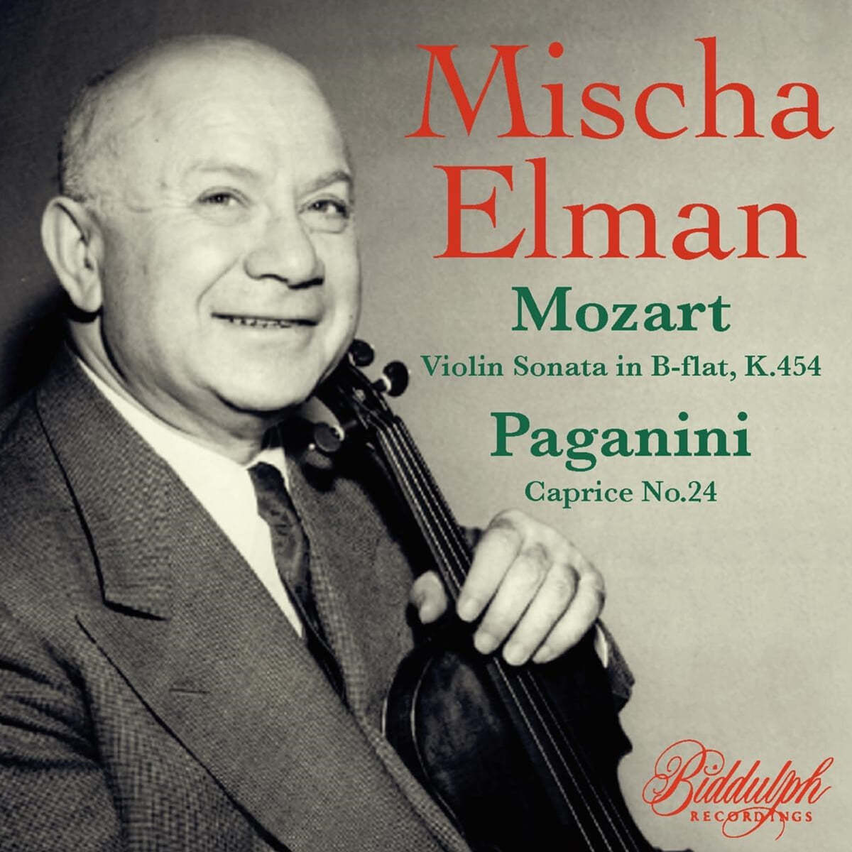 Mischa Elman 미샤 엘만의 모차르트와 파가니니, 그리고 사랑스러운 소품들 (Mischa Elman Plays Mozart &amp; Paganini)