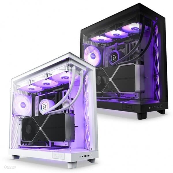 NZXT H6 Flow RGB Matte Black (미들타워)