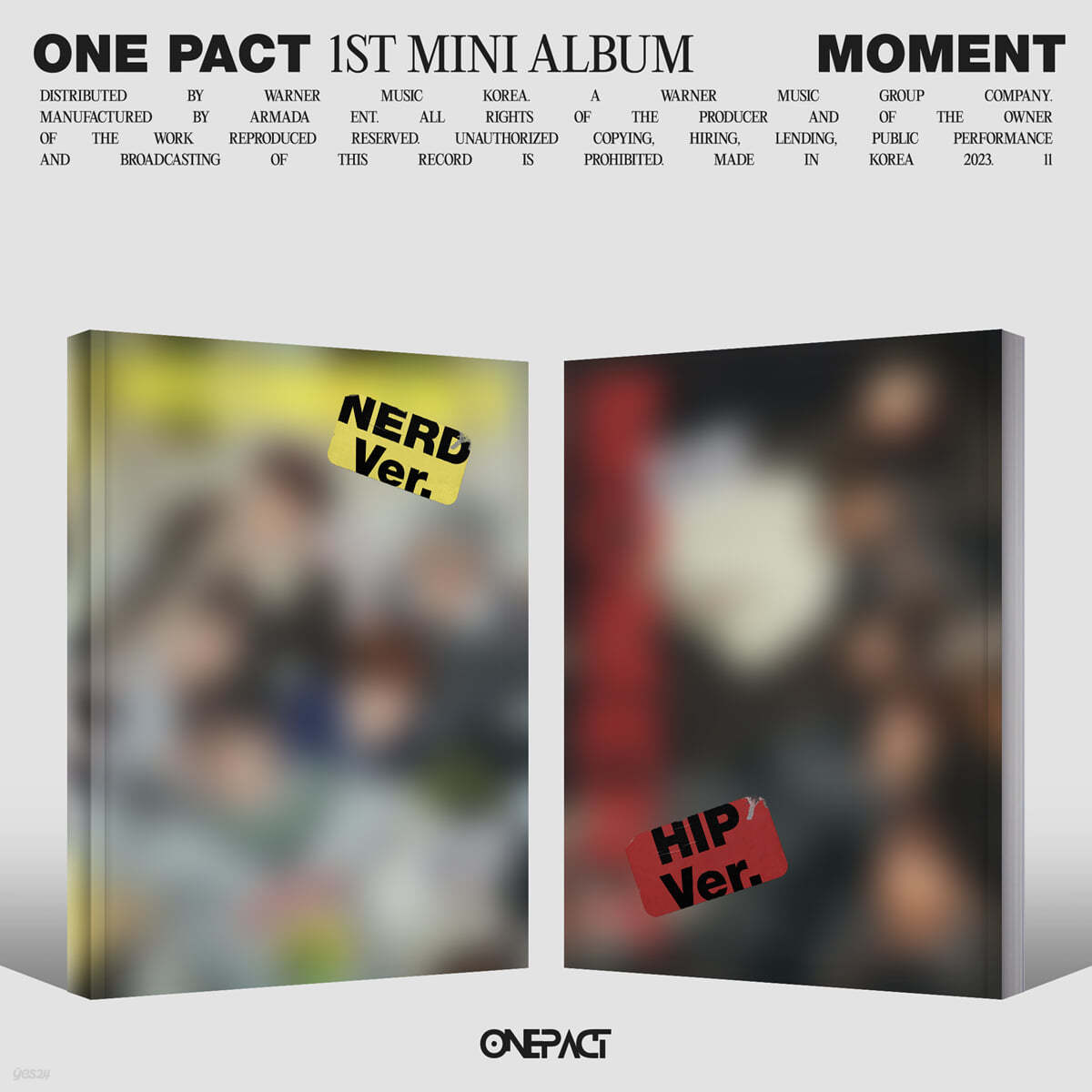 ONE PACT (원팩트) - 1st Mini Album [Moment][2종 중 1종 랜덤발송]