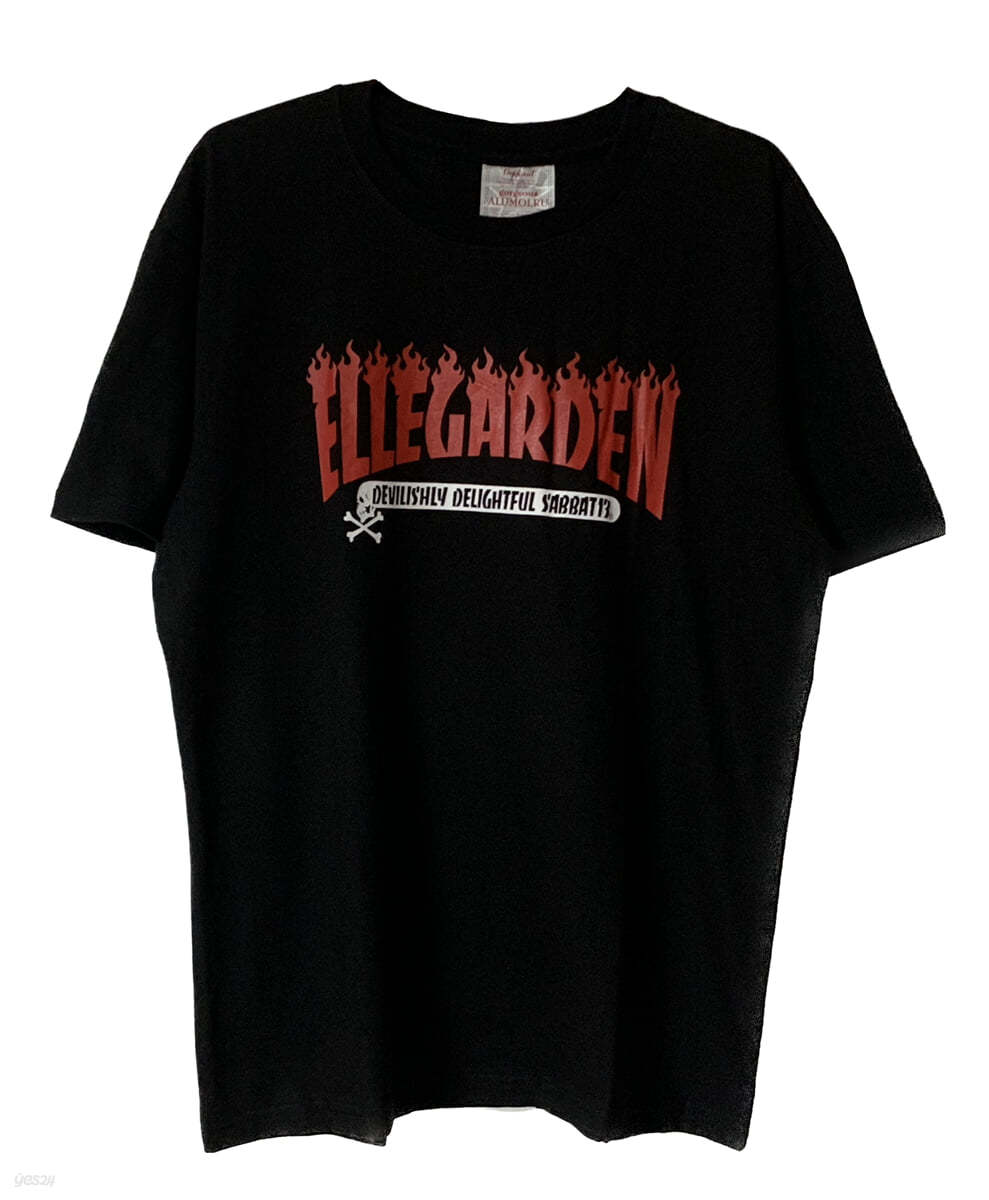 Ellegarden (엘르가든) - SABBAT13 티셔츠 [블랙 컬러/S사이즈]