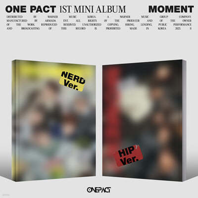 ONE PACT (Ʈ) - 1st Mini Album [Moment][2 SET]