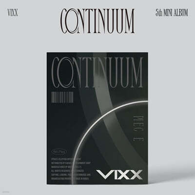VIXX (빅스) - 미니앨범 5집 : CONTINUUM [2종 중 1종 랜덤 발송]
