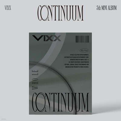 VIXX (빅스) - 미니앨범 5집 : CONTINUUM [WHOLE ver.]