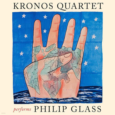 Kronos Quartet — Kronos Quartet 필립 글래스: 현악 사중주 (Performs Philip Glass) 앨범 커버