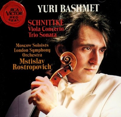 슈니트케 (Schnittke) : Viola Concerto ,Trio Sonata - 로스트로포비치 (Mstislav Rostropovich) (지휘자),바슈메트 (Yuri Bashmet)(독일발매)