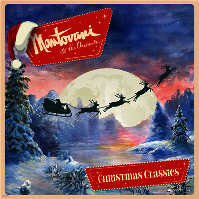 Mantovani & His Orchestra — Christmas Classics 앨범 커버