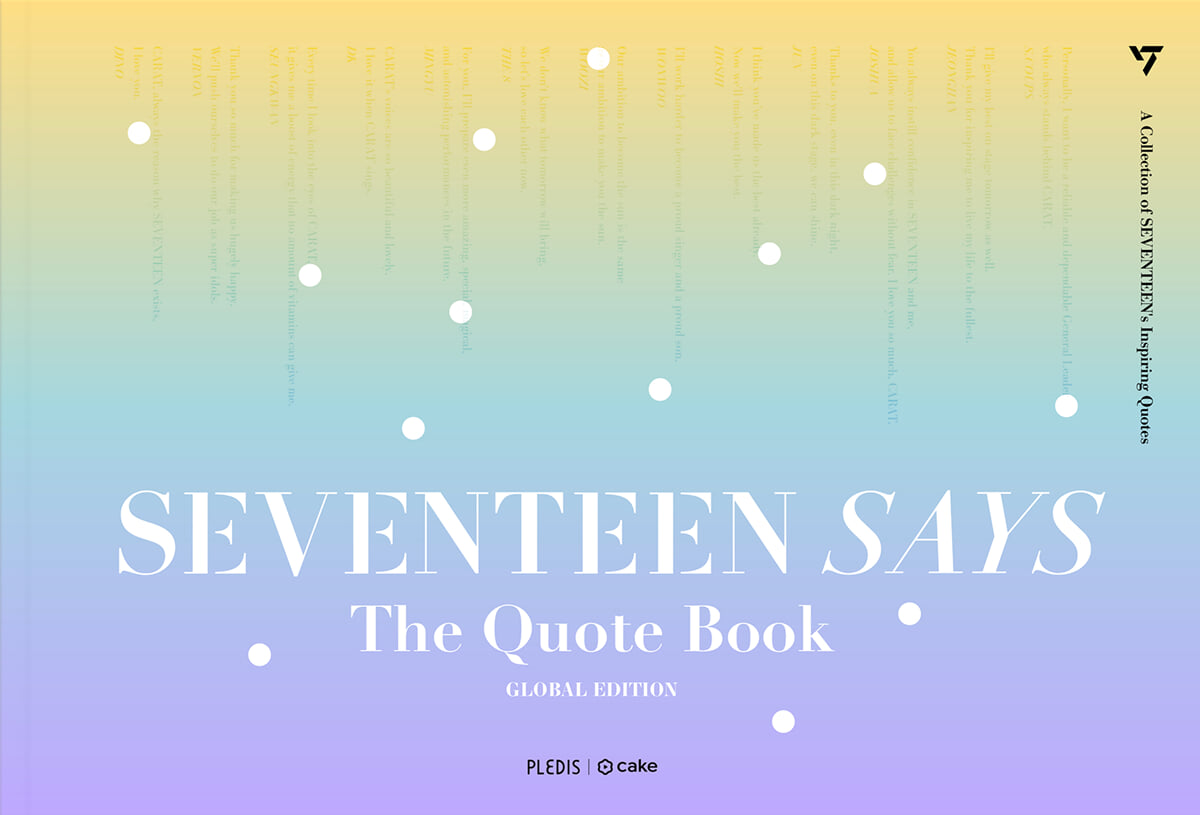 SEVENTEEN SAYS (The Quote Book 세븐틴 어록북)