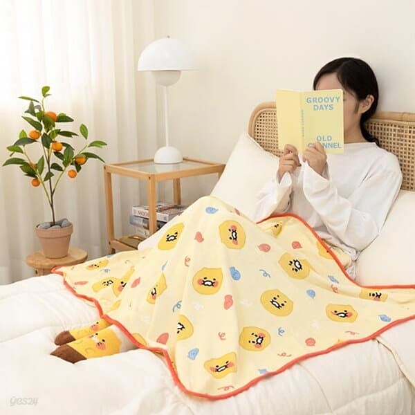 춘식이 소프트 무릎 담요 겨울용품 방한 학교 사무실 캐릭터 블랭킷