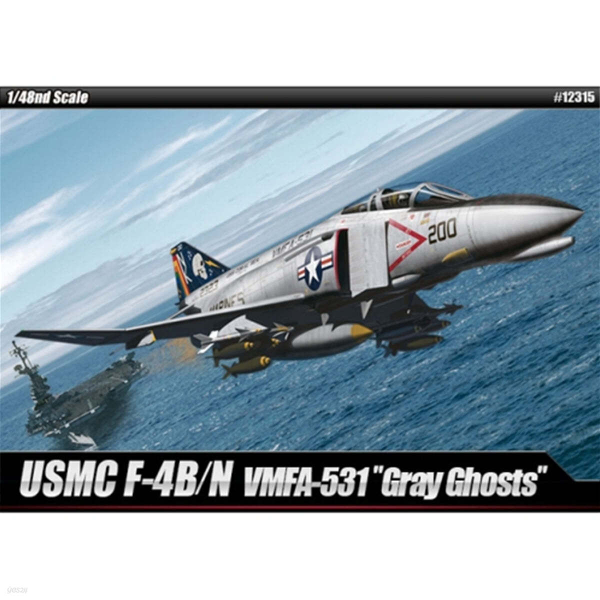 [예스24배송] 1/48 미해병대 F-4B/N VMFA-531 "그레이 고스츠" 
