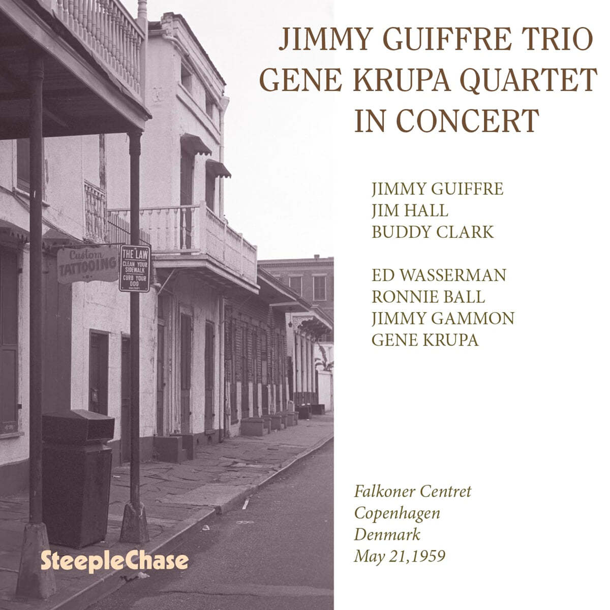 Jimmy Guiffre & Gene Krupa (지미 주프리 & 진 크루파) - In Concert