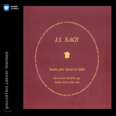 Michele Auclair 바흐: 건반과 바이올린을 위한 소나타 (Bach: Sonates pour clavier et violon) 미셸 오클레르