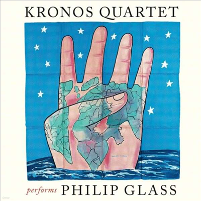Kronos Quartet — 필립 글래스: 현악 사중주 2, 3, 4 & 5 (Philip Glass: String Quartets Nos.2, 3, 4 & 5) - Kronos Quartet 앨범 커버