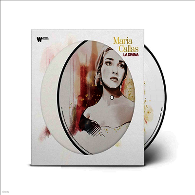 Maria Callas — 마리아 칼라스 베스트 - 라 디비나 (Maria Callas - La Divina) - Maria Callas 앨범 커버