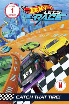 Mattel Reader Level 1 : Hot Wheels Let's Race: Catch That Tire!
