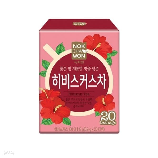 녹차원 히비스커스차 20티백