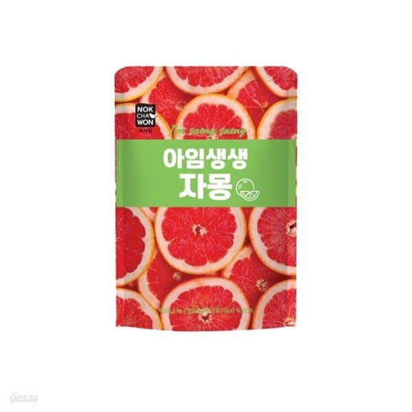 녹차원 아임생생 자몽 파우치형 2kg