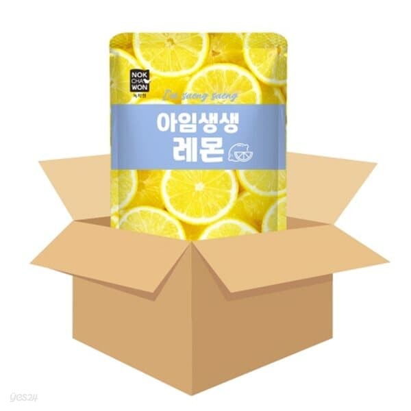 녹차원 아임생생레몬 파우치 2kg 1BOX 6입