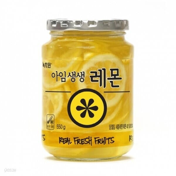 녹차원 아임생생 레몬 550g 슬라이스레몬청