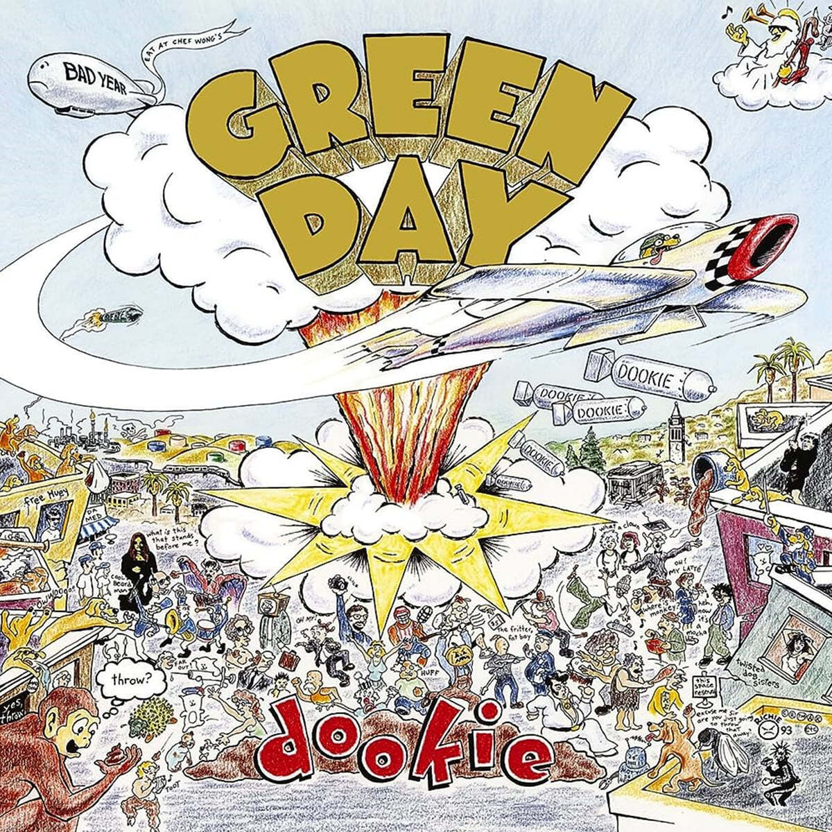 Green Day (그린 데이) - 3집 Dookie [베이비 블루 LP]