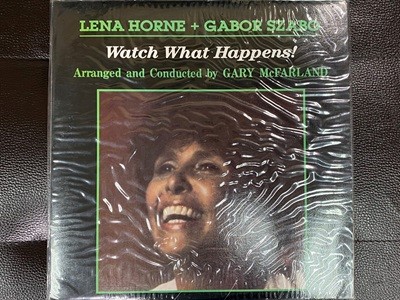 [LP] 레나 혼,가보르 자보 - Lena Horn,Gabor Szabo - Watch What Happens! LP [미개봉] [지구-라이센스반]