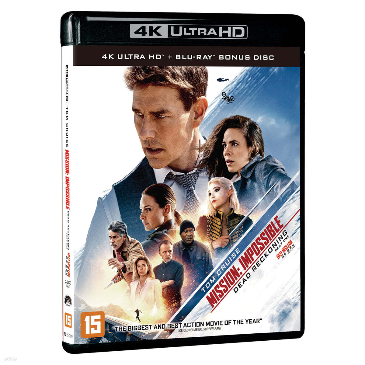 미션 임파서블: 데드 레코닝 PART ONE (2Disc, 4K UHD+BD Bonus, 일반판)  : 블루레이