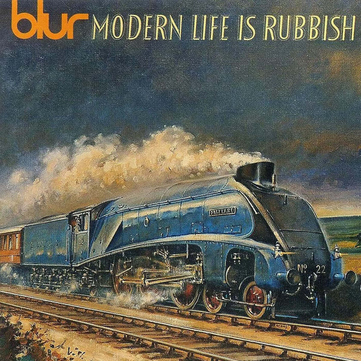 Blur (블러) - 2집 Modern Life Is Rubbish [오렌지 컬러 2LP]
