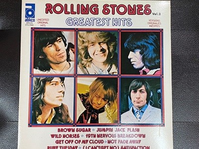 [LP] 롤링 스톤즈 - Rolling Stones - Greatest Hits Vol.2 LP [서울-라이센스반]