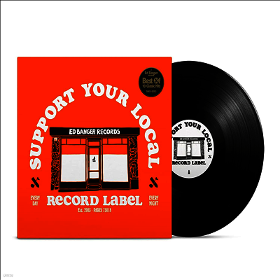 Various Artists — Support Your Local Record Label (Best Of Ed Banger Records) 앨범 커버