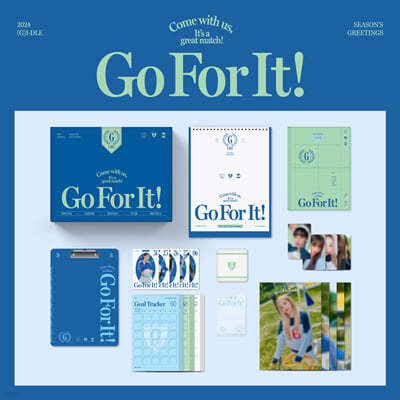 ()̵ ((G)I-DLE) 2024 SEASON'S GREETINGS [Go For It!]