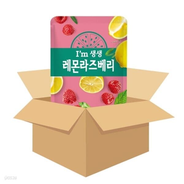 녹차원 아임생생 레몬라즈베리 파우치형2kg 1BOX 6입