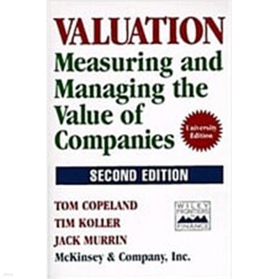 Valuation: Measuring and Managing the Value of Companies (paperback)