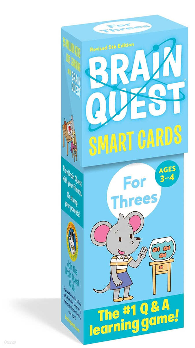 Brain Quest for Threes Smart Cards Revised 5th Edition
