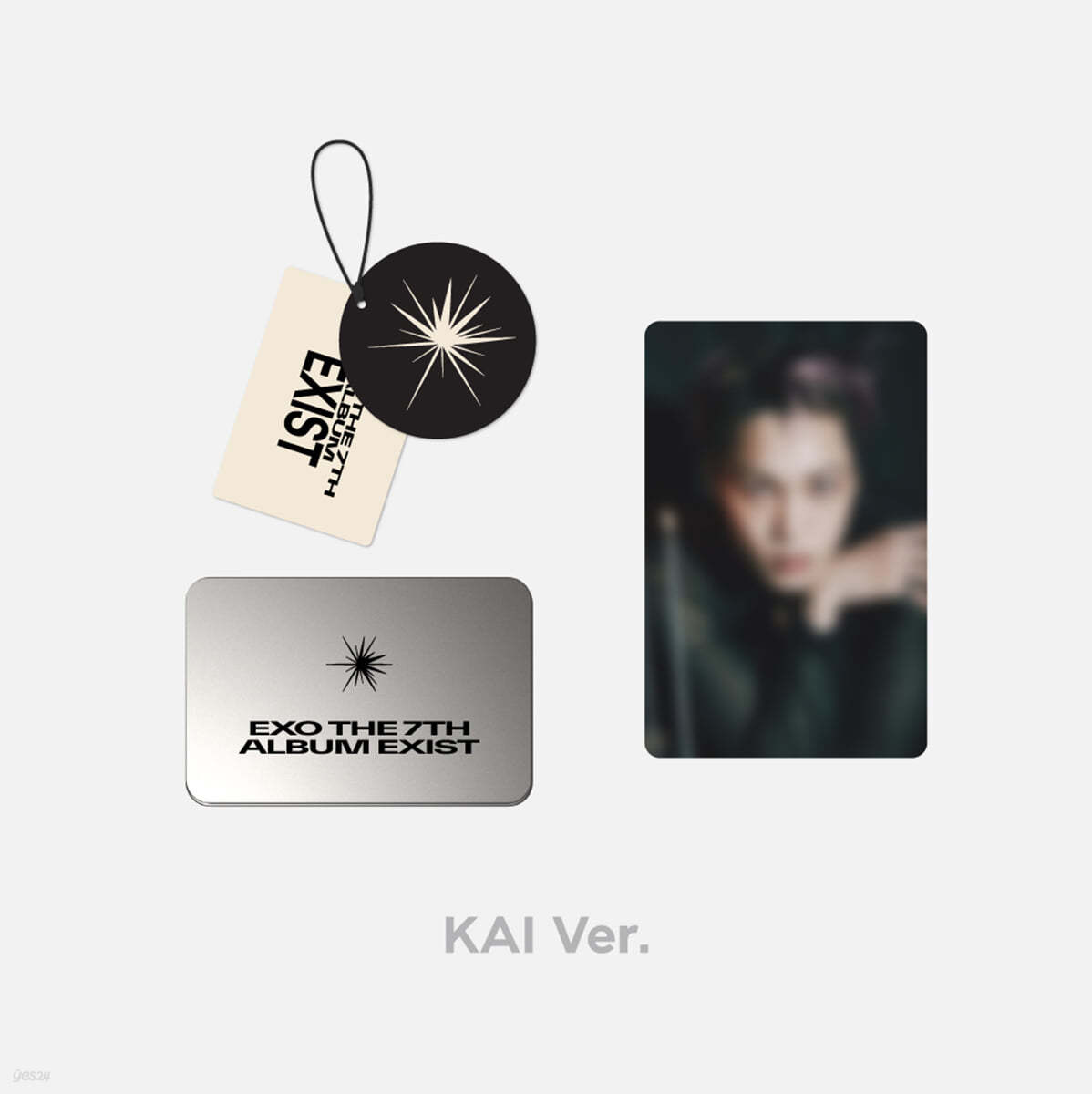 [EXO - EXIST] PAPER FRESHENER + TINCASE [KAI ver.]